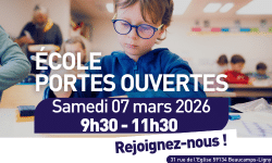 Portes Ouvertes Ecole 2026